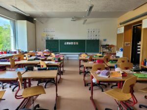 Classroom desks
